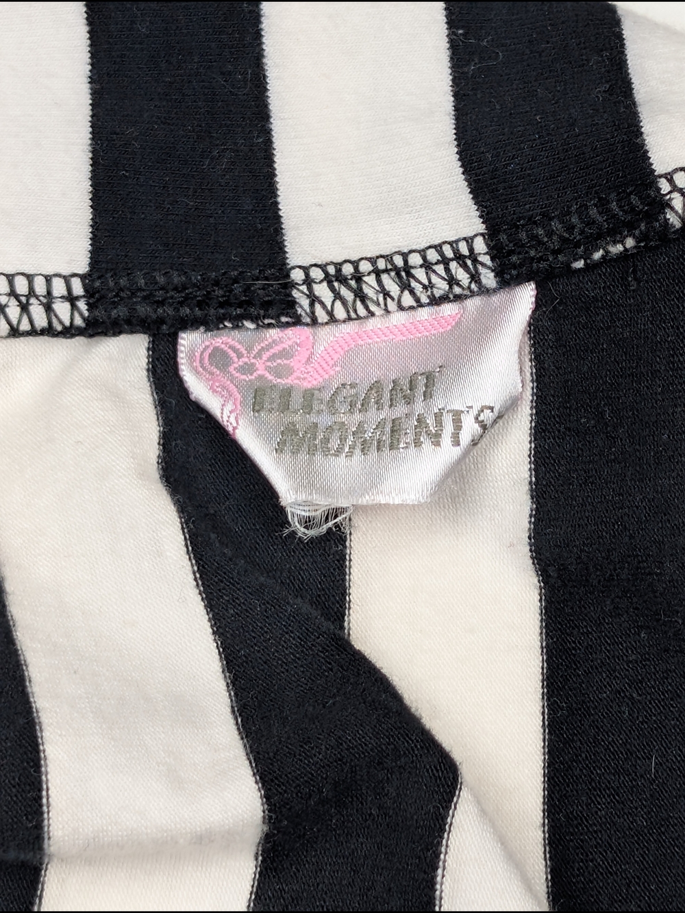 Elegant Moments Referee Costume Dress Black White Full Zip Front Size S/M - Picture 7 of 9